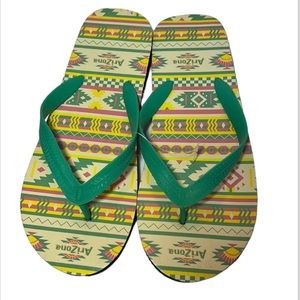 Rare Arizona Iced Tea Neet Feet Sandals Flip Flops Men’s Size 8.5/9.5